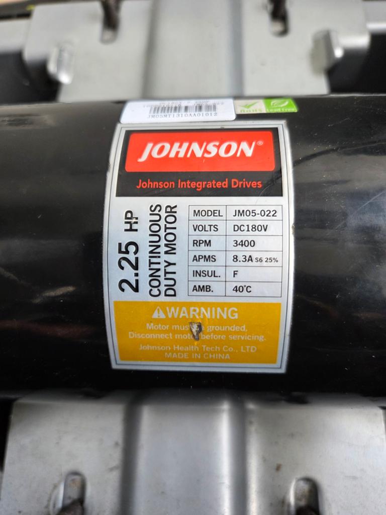 Johnson 2.25 HP DC 180V Loopband Motor JM05-022, Ophalen of Verzenden