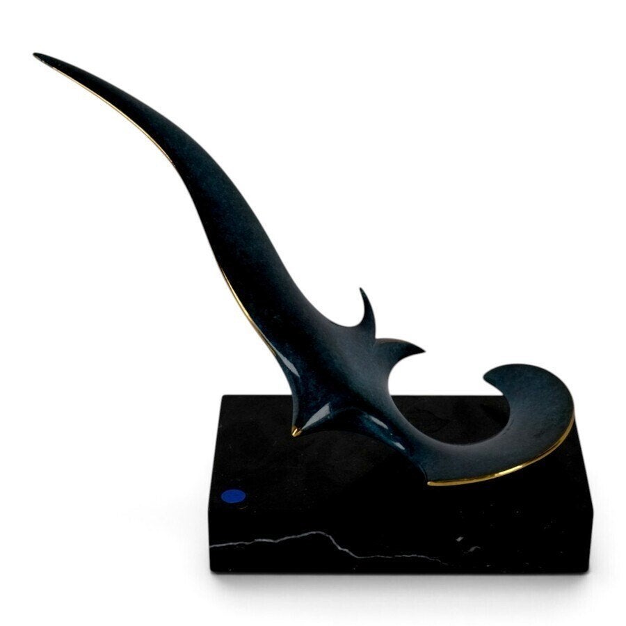 Bronzen sculptuur van vogel, Tony Morey, Ophalen of Verzenden, Brons