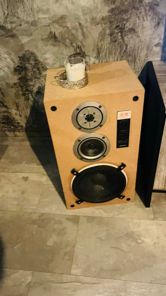 Vintage Monacor D-S luidspreker - Goede staat, Ophalen of Verzenden, Gebruikt, Minder dan 60 watt, Overige merken