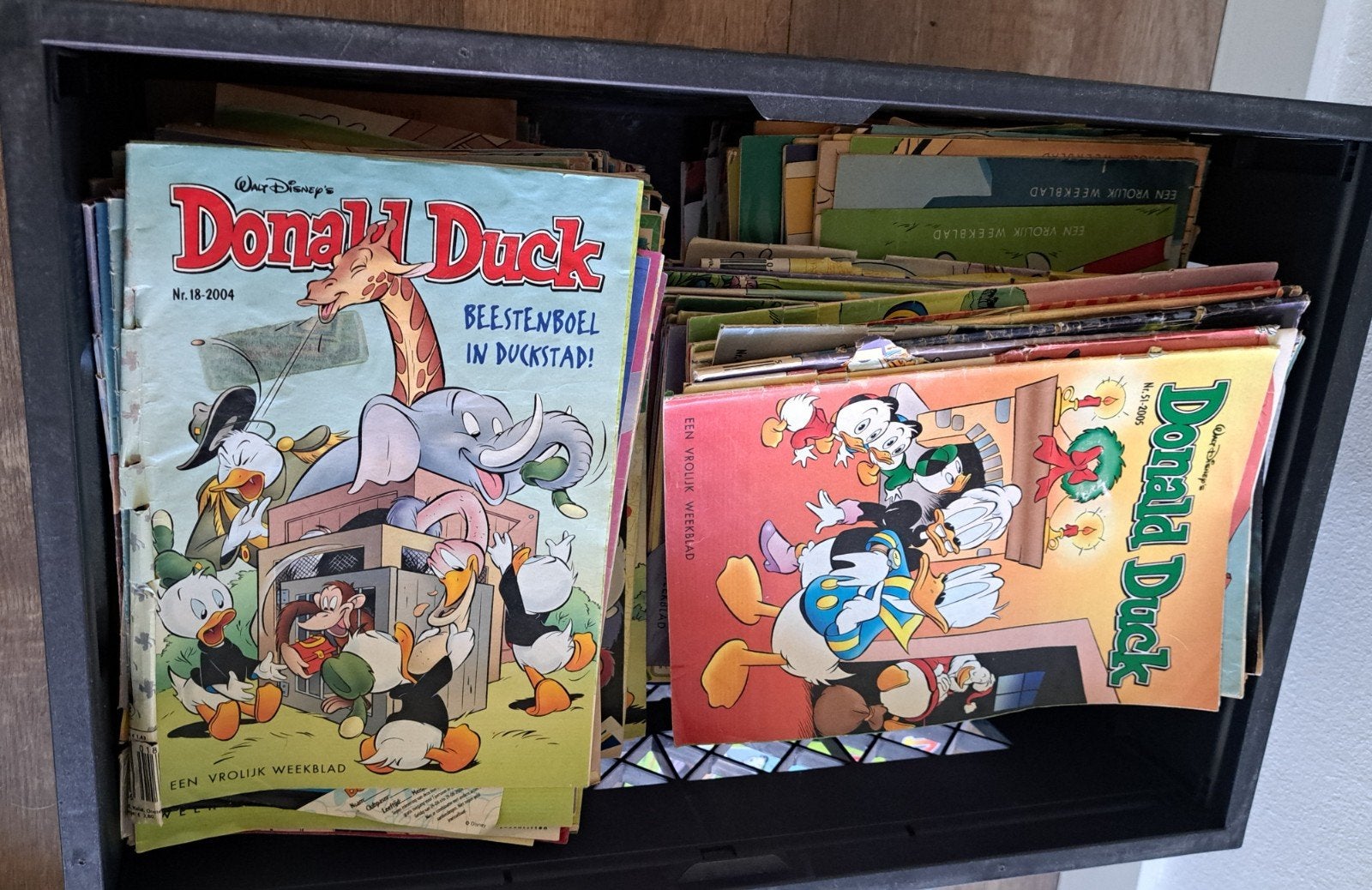 Donald Duck blaadjes,op jaartal gesorteerd, Boeken, Stripboeken, Meerdere stripboeken, Ophalen of Verzenden, Gelezen