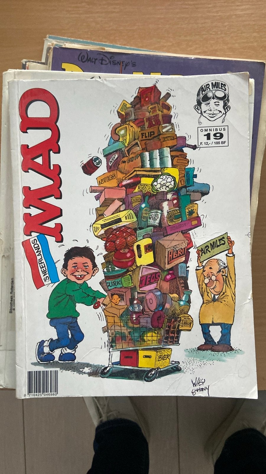 Diverse stripboeken: MAD, Tom T/Ger, Tom & Jerry, Paling & K, Boeken, Stripboeken, Gelezen, Meerdere stripboeken, Ophalen of Verzenden