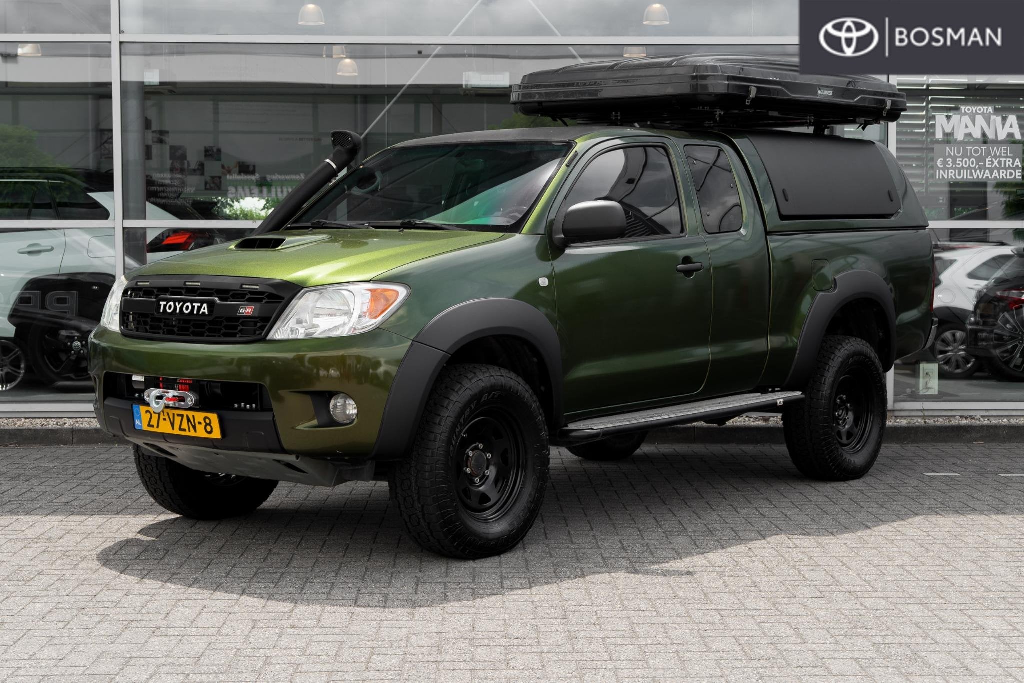 Toyota HiLux 2.5 D-4D SX Xtra Cab, Auto's, Stof, Gebruikt, 3000 kg, Origineel Nederlands