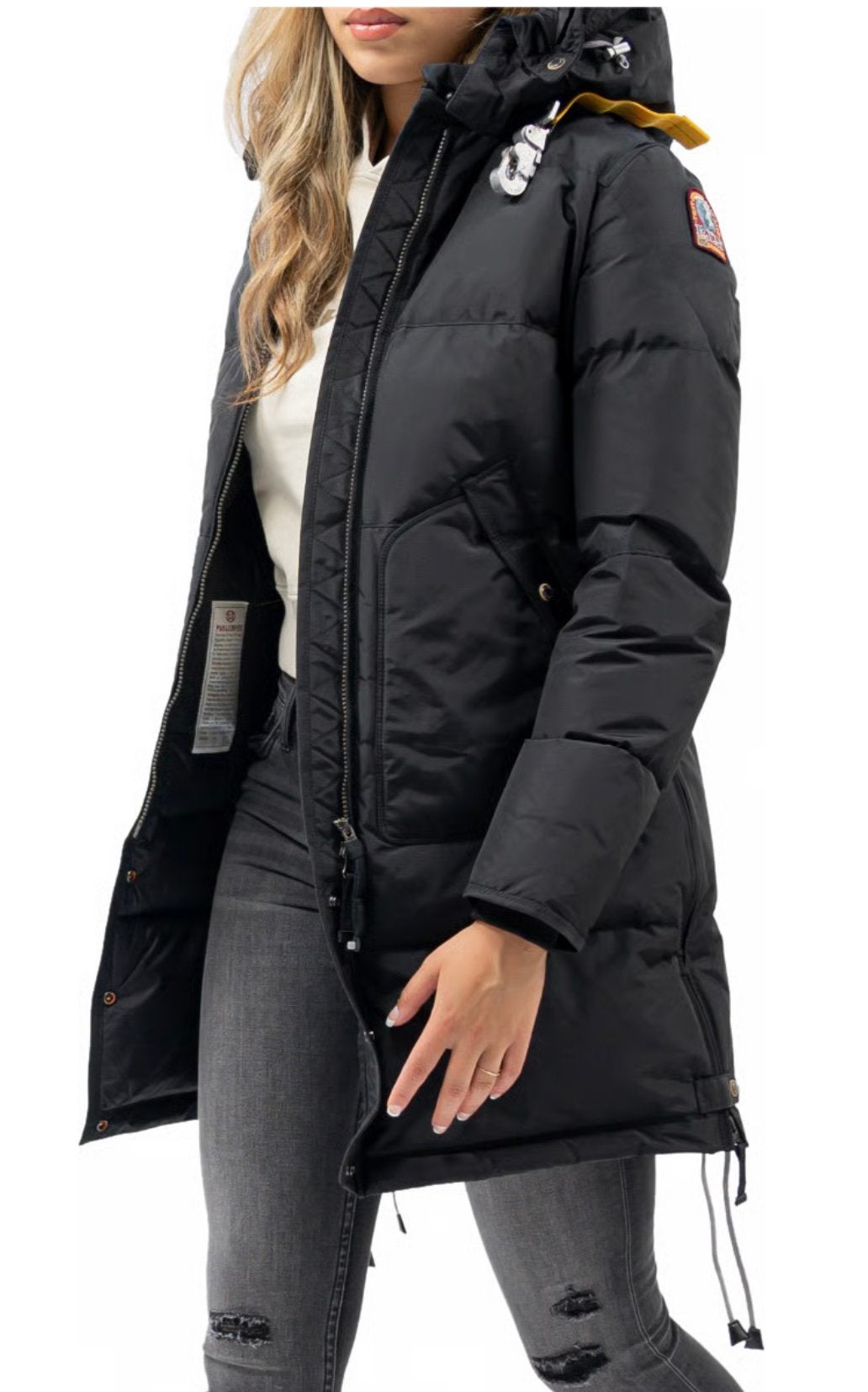 Parajumpers Long Bear Base, Kleding | Dames, Jassen | Winter, Ophalen of Verzenden, Zo goed als nieuw, Maat 38/40 (M), Zwart