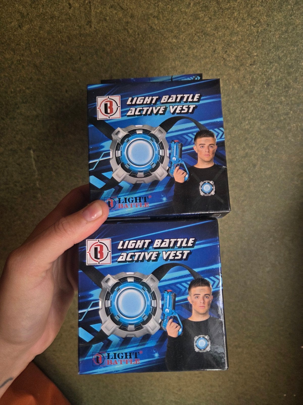 Complete Light Battle Lasergame Set met Anti-Cheat, Ophalen of Verzenden, Zo goed als nieuw
