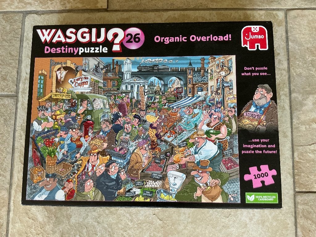 Wasgij? Destiny nr. 26 compleet 1000 stukjes, Ophalen, 500 t/m 1500 stukjes, Zo goed als nieuw, Legpuzzel