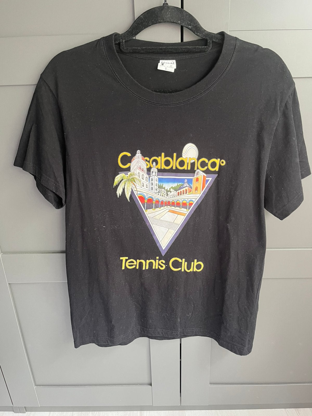 Casablanca T-shirt heren, Kleding | Heren, Ophalen of Verzenden, Zo goed als nieuw, Overige maten, Zwart
