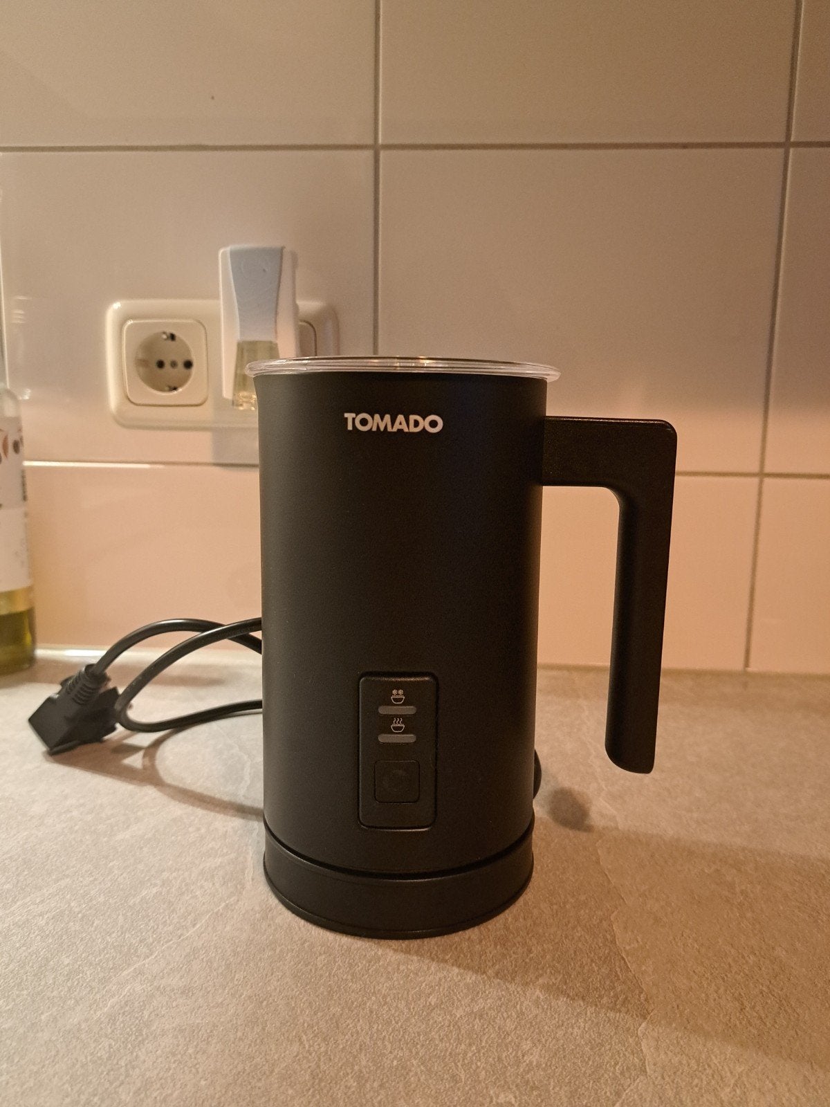merkopschuimer Tomado, Ophalen of Verzenden, Zo goed als nieuw, Koffiemachine