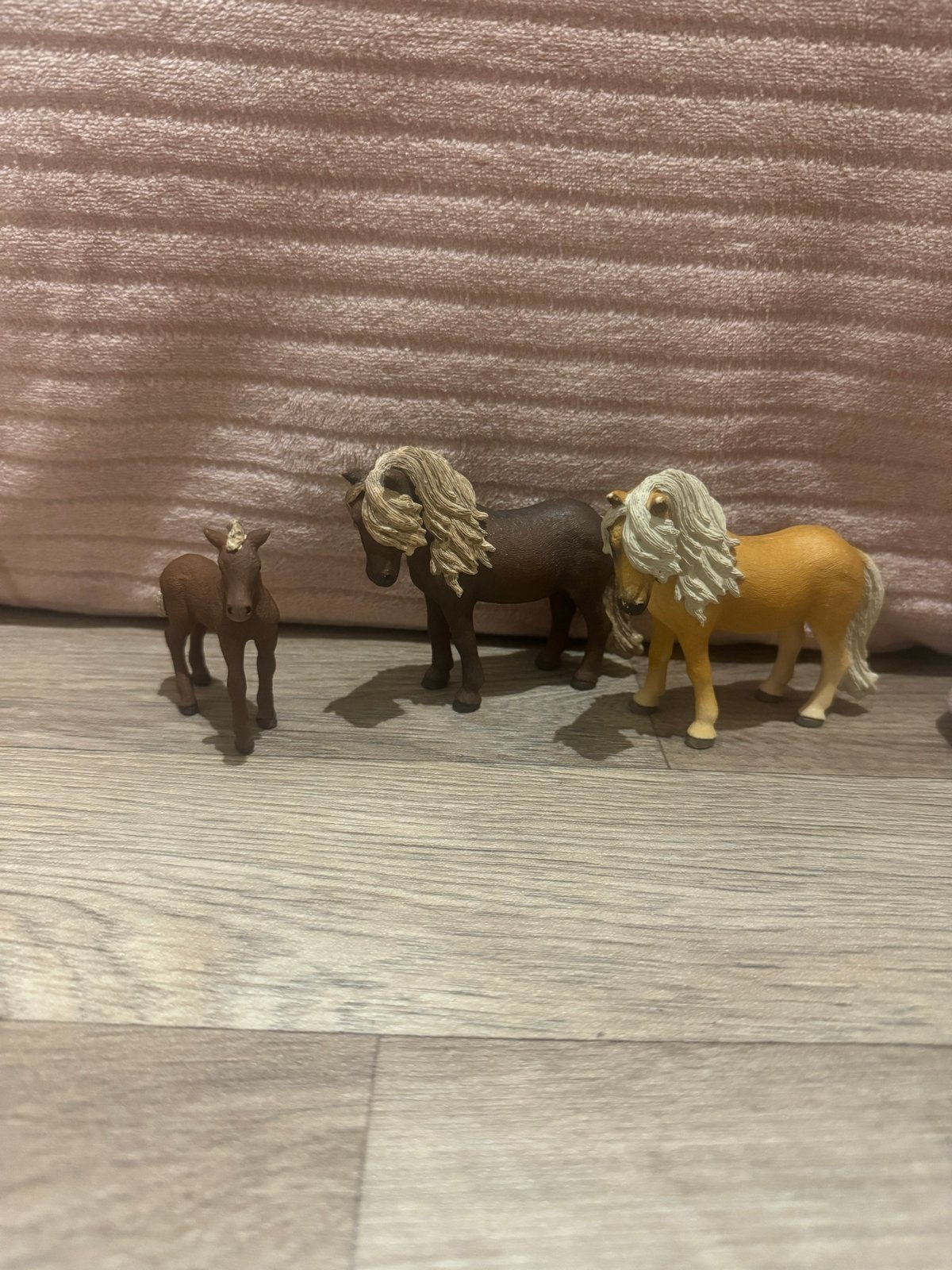 Schleich IJslander paarden set, Ophalen of Verzenden, Gebruikt