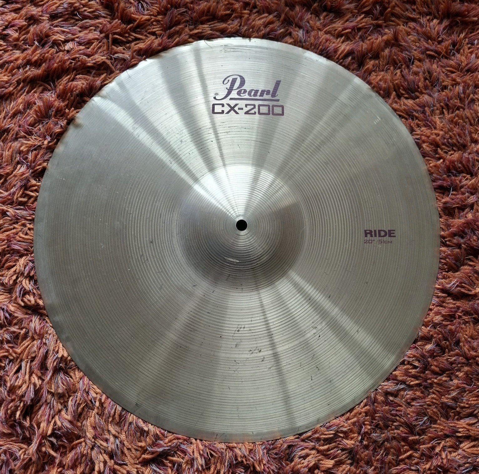 Pearl CX-200 ride 20" bekken / cymbal, Muziek en Instrumenten, Gebruikt, Drums of Percussie, Ophalen of Verzenden, .