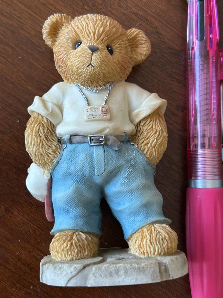Cherished Teddies 2000 Jake, Verzamelen, Beren en Cherished Teddies, Ophalen, Zo goed als nieuw, Beeldje, Cherished Teddies