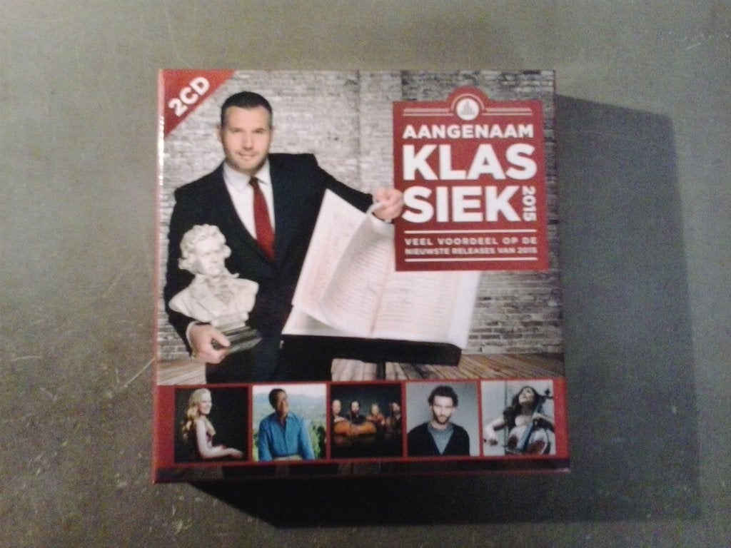 Aangenaam klassiek 2015 2CD, Ophalen, Classicisme, Zo goed als nieuw, Overige typen