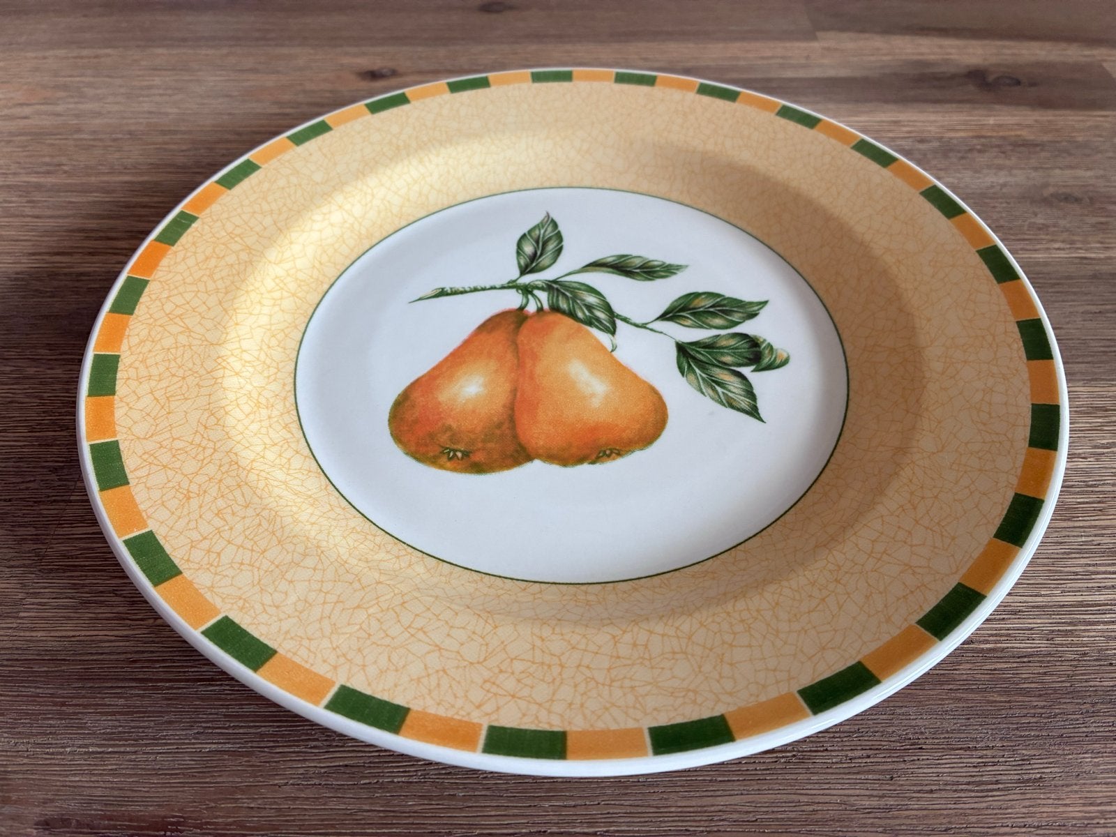 Decoratief Churchill Staffordshire bord - Peren, Overige merken, Vintage, Ophalen of Verzenden, Zo goed als nieuw