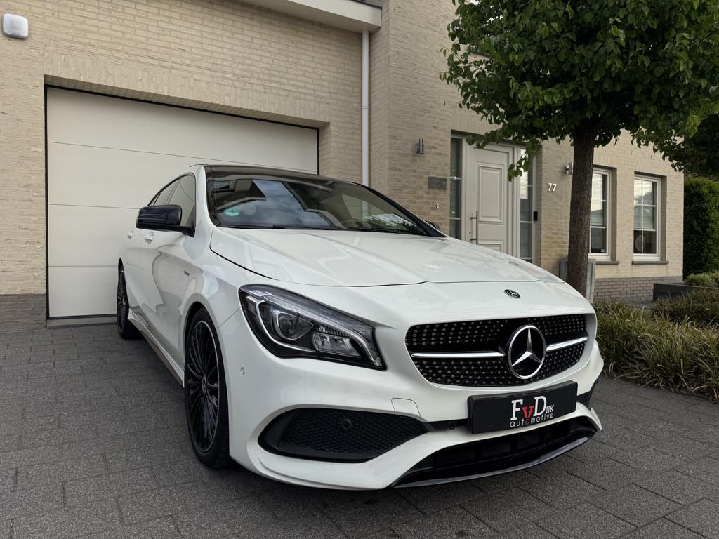 Mercedes-Benz CLA-Klasse Shooting Brake 200 AMG Edition Pano, Auto's, Mercedes-Benz, CLA, 730 kg, Gebruikt, Wit