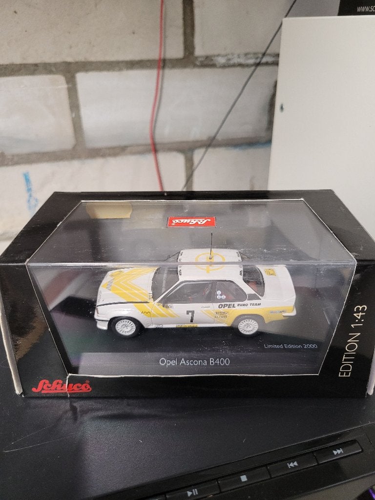opel ascona B400 kullang schuco 1:43, Hobby en Vrije tijd, Modelauto's | 1:43, Ophalen of Verzenden, Zo goed als nieuw, Auto, Schuco