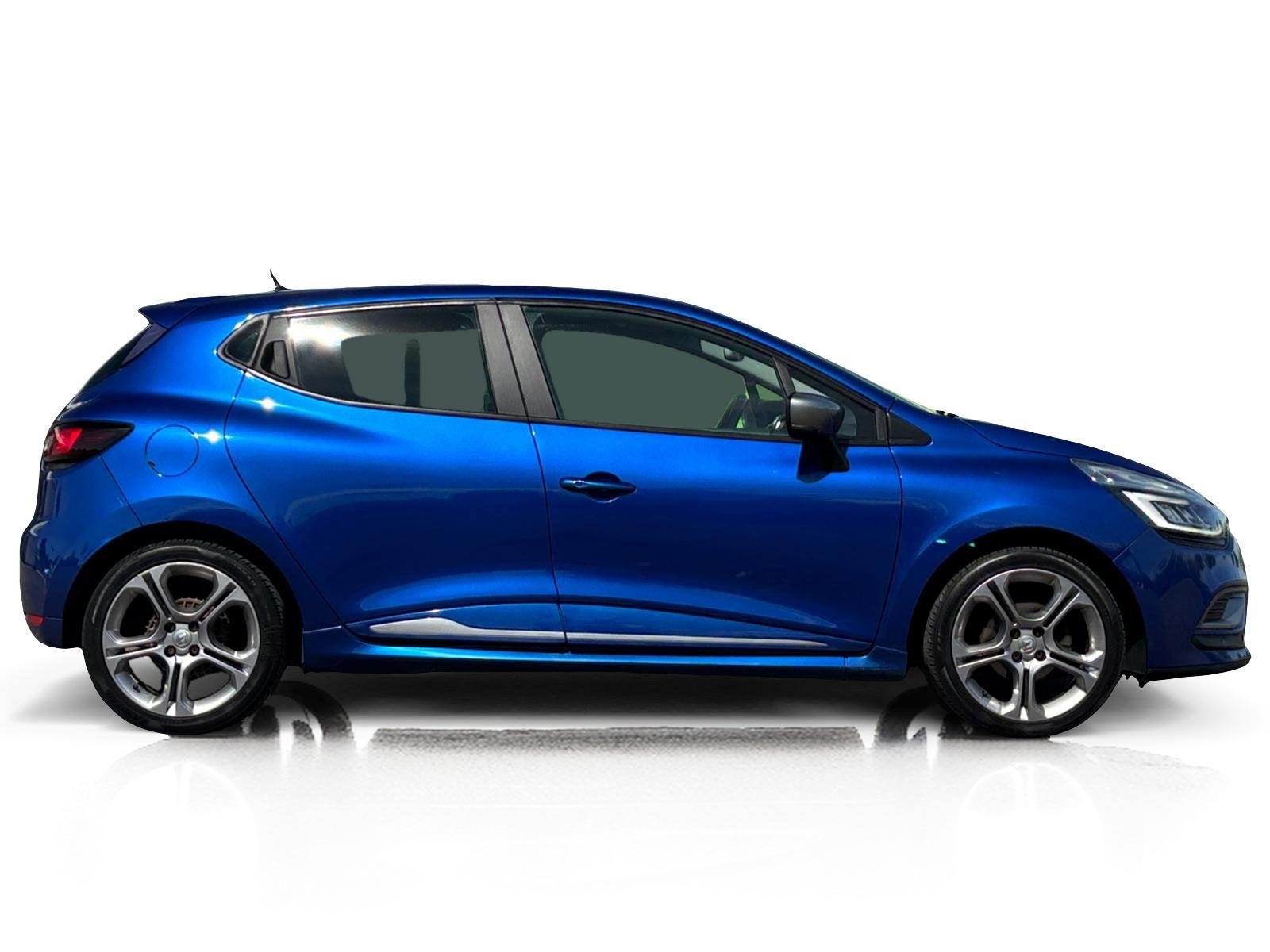 Renault Clio 1.2 TCe GT Line  Bose  Sportstoelen  C, Auto's, Voorwielaandrijving, Gebruikt, Euro 6, Blauw