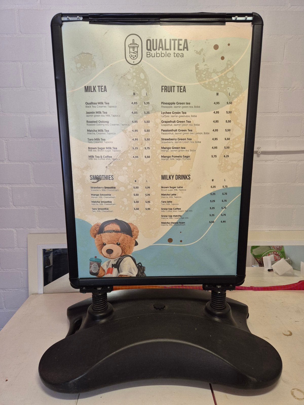 Te Koop reclame stoepbord., Ophalen, Overige typen