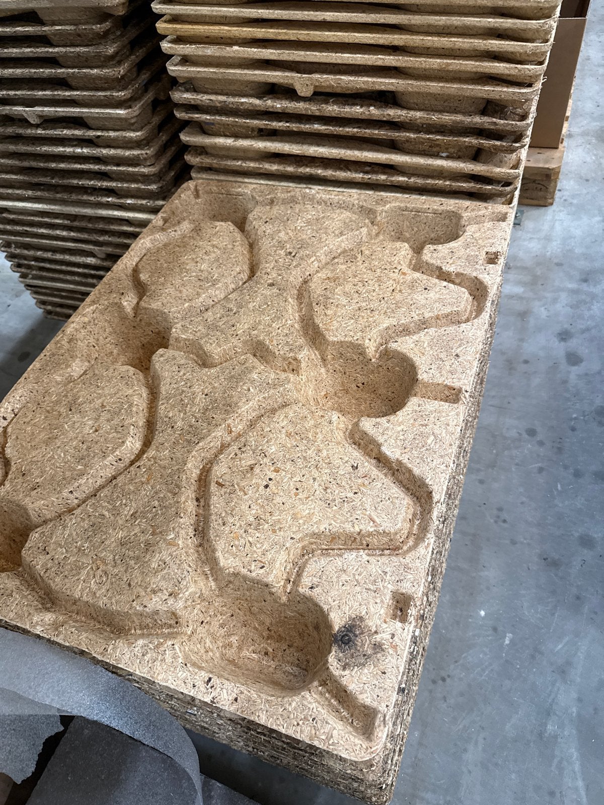 Kleine pallets / minipallets, Ophalen