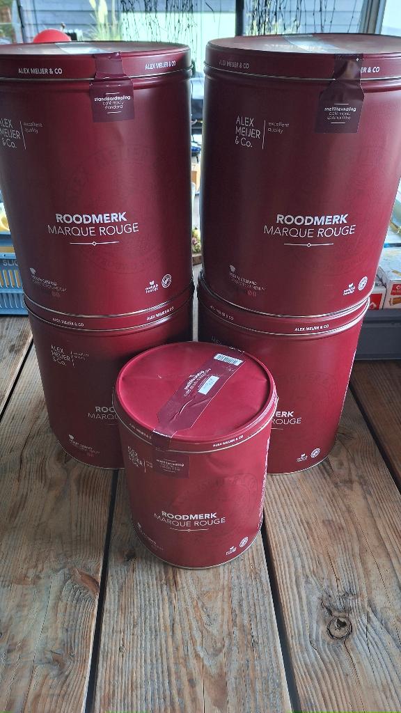 Partij Alex meijer & Co Roodmerk koffie. 22,5 Kilo!, Diversen, Ophalen