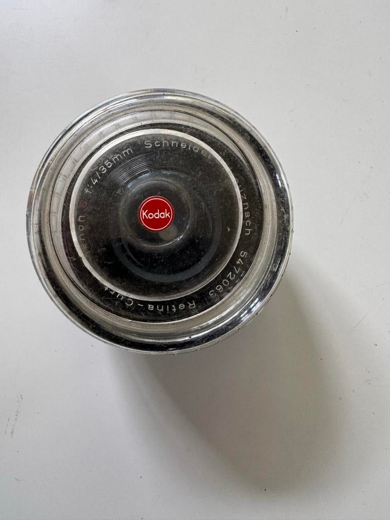 Kodak Retina-Curtagon f/4 35mm lens, Audio, Tv en Foto, Fotografie | Lenzen en Objectieven, Ophalen, Gebruikt, Groothoeklens