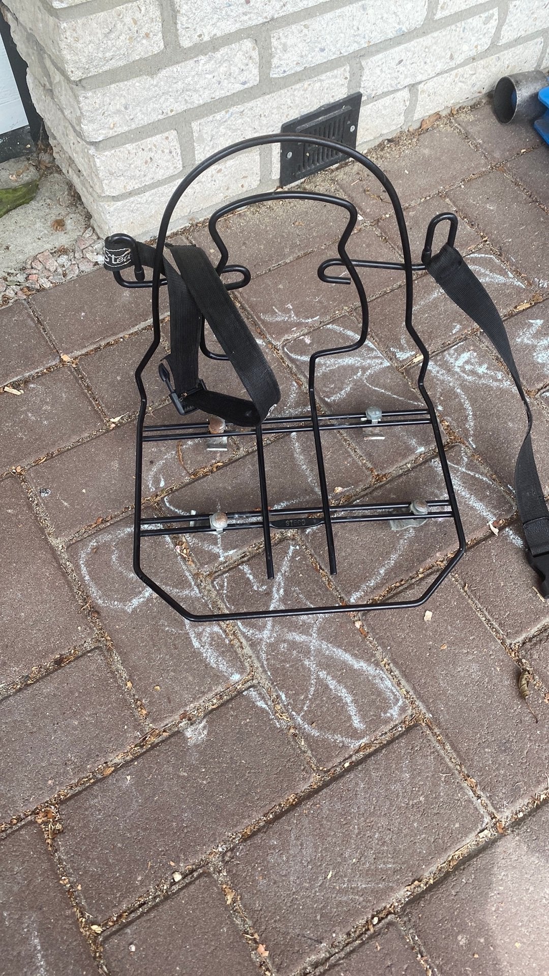 Fiets rek, Fietsen en Brommers, Fietsaccessoires | Fietstassen, Ophalen, Zo goed als nieuw