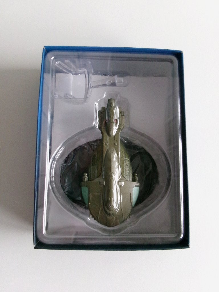 Star Trek Eaglemoss NR. 115 Tellarite Warship, Ophalen of Verzenden, Zo goed als nieuw, Beeldje, Replica of Model