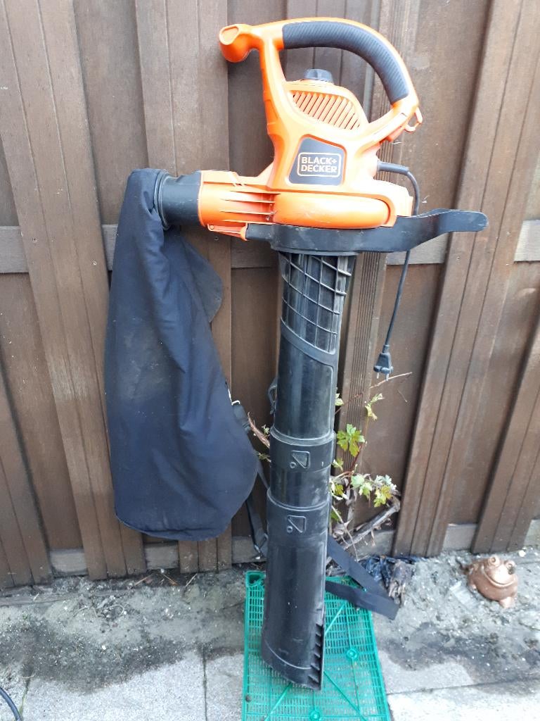 BLACK+DECKER elektrische bladblazer GW3030 type 2, Ophalen, Gebruikt, Elektrisch