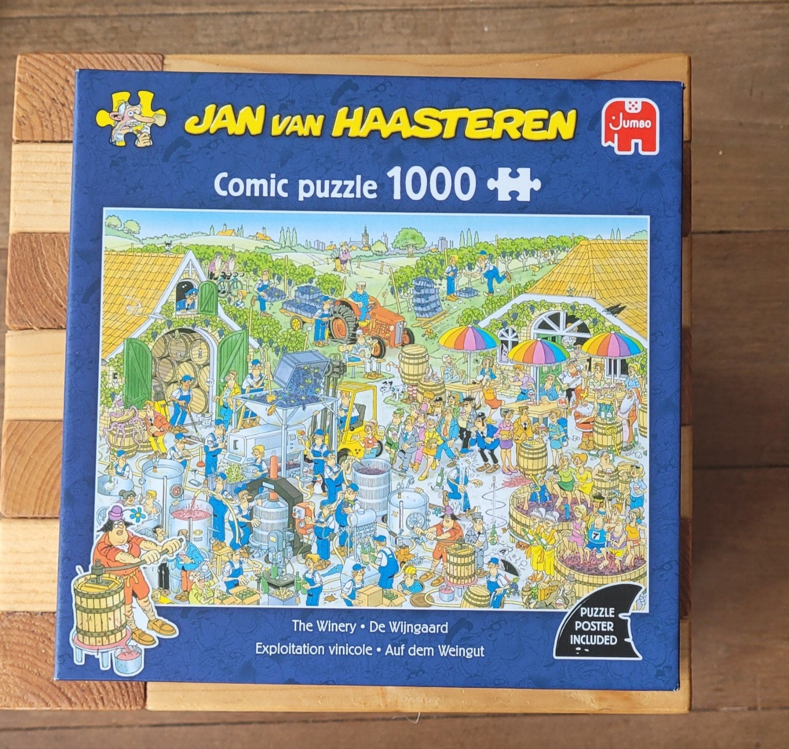 Jan van Haasteren, Ophalen of Verzenden, 500 t/m 1500 stukjes, Zo goed als nieuw, Legpuzzel