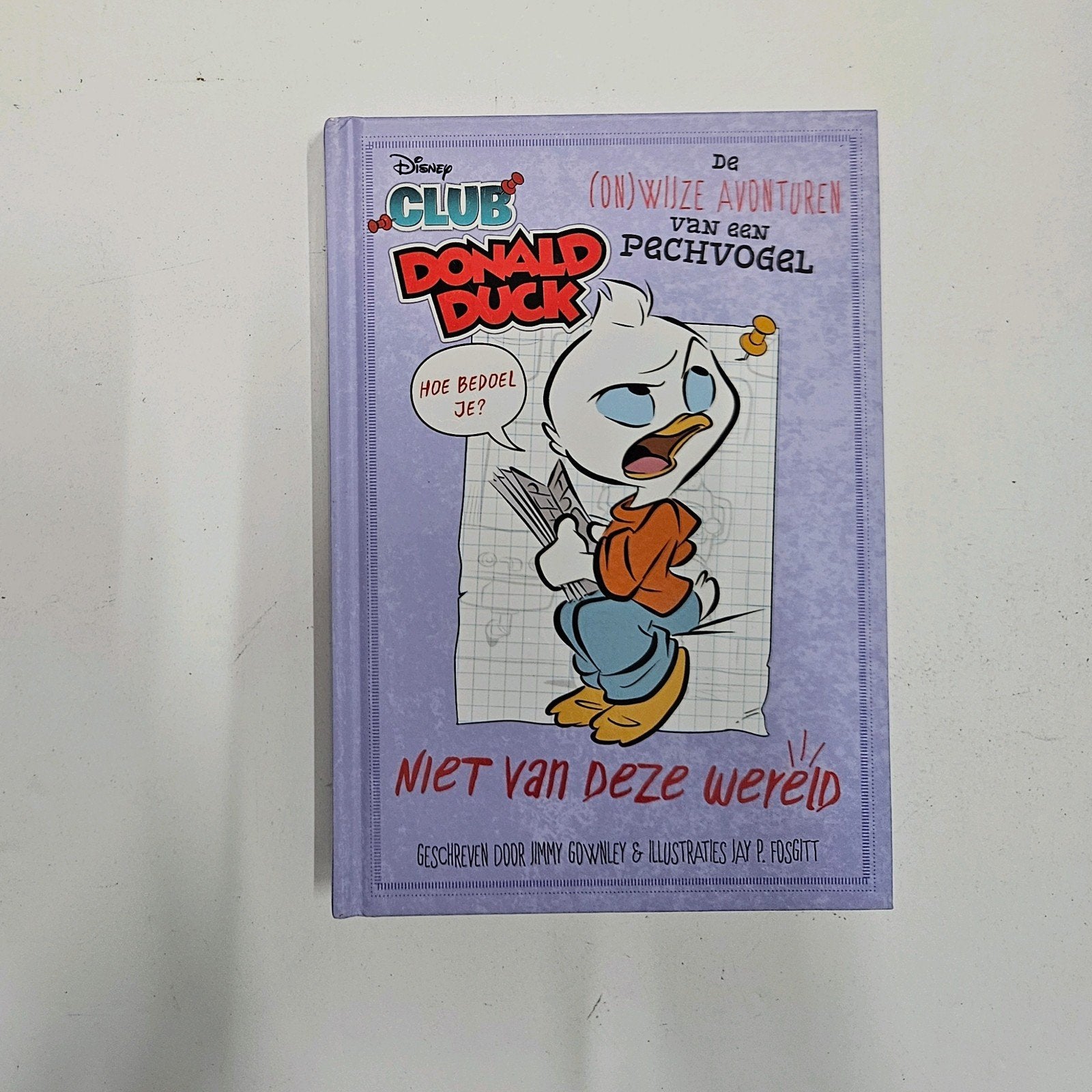 club donald duck niet van deze wereld, Boeken, Ophalen of Verzenden, Zo goed als nieuw