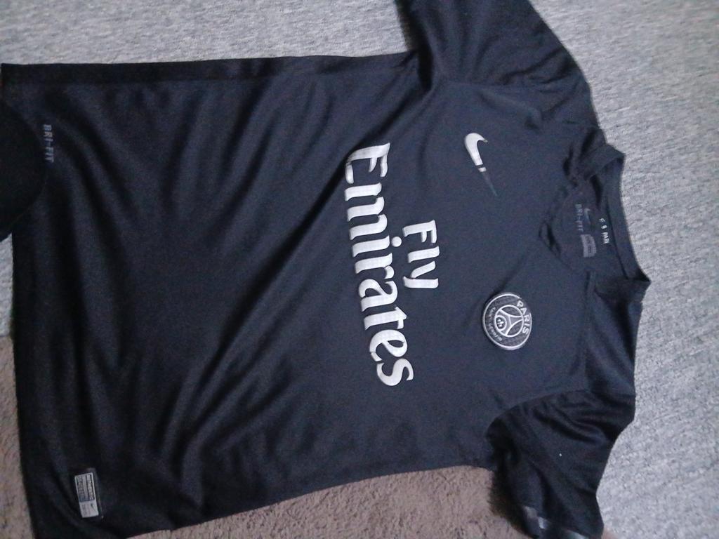 PSG voetbalshirt maat S, Zwart, Nike, Ophalen of Verzenden, Voetbal