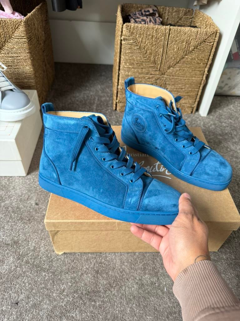 Louboutin schoenen, Kleding | Heren, Schoenen, Nieuw, Overige typen, Blauw, Ophalen of Verzenden