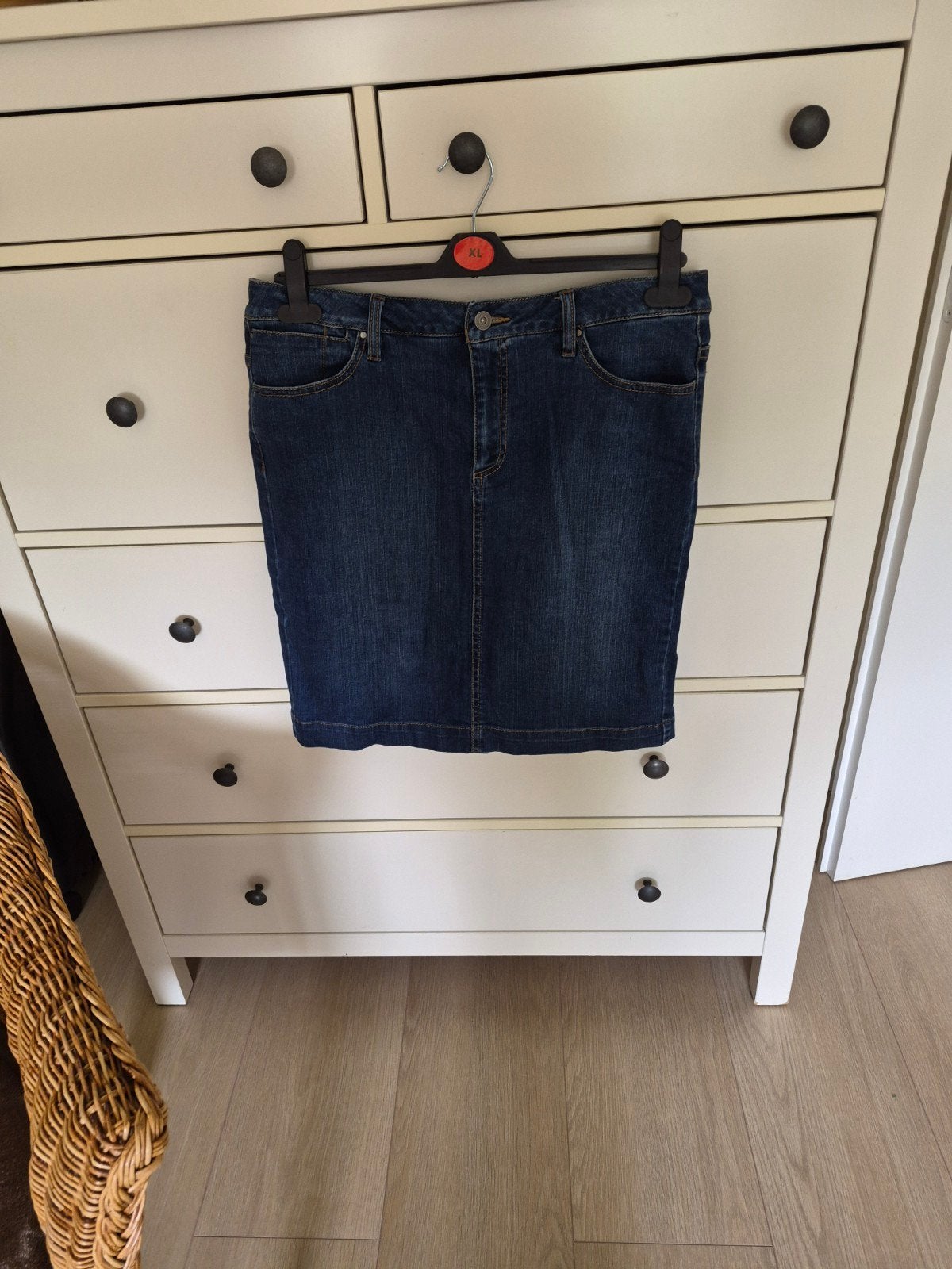 Jackpot spijkerrok maat XL, Blauw, Maat 46/48 (XL) of groter, Jackpot, Ophalen of Verzenden