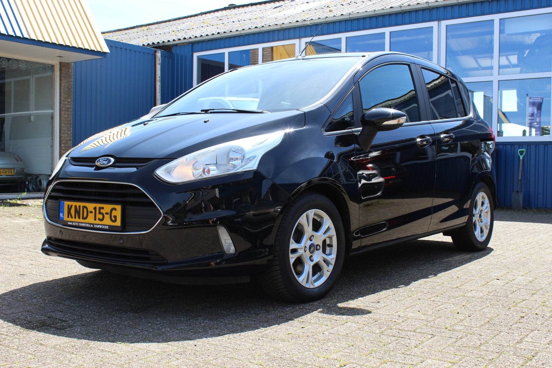Ford B-Max 1.0i "Titanium" Clima - Navi - PDC ! 100 Pk, Auto's, Ford, Voorwielaandrijving, 101 pk, Gebruikt, Zwart