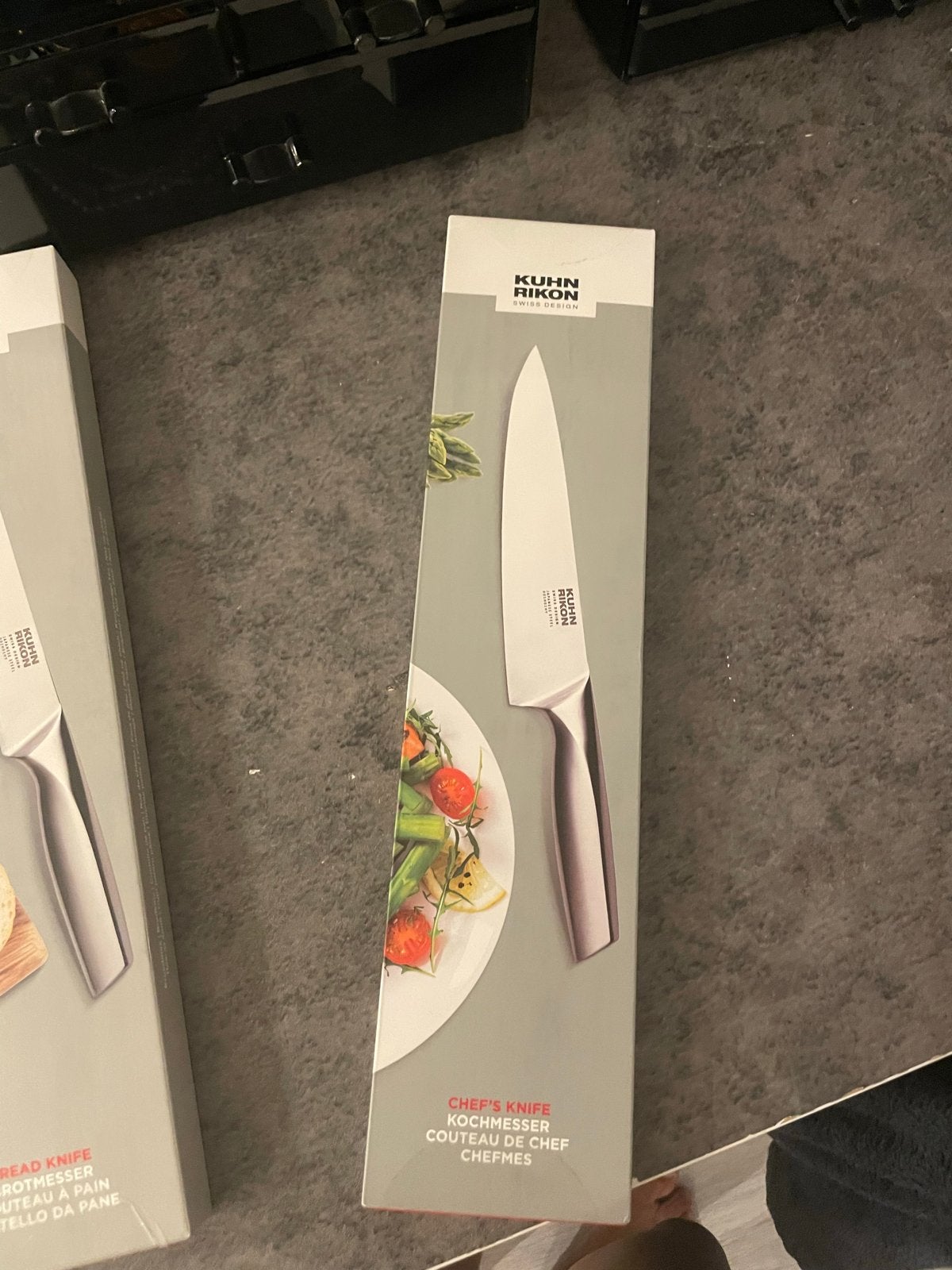 Nieuw Kuhn Rikon Chef's Mes - Koksmes, Overige typen, Ophalen of Verzenden, Metaal, Overige merken