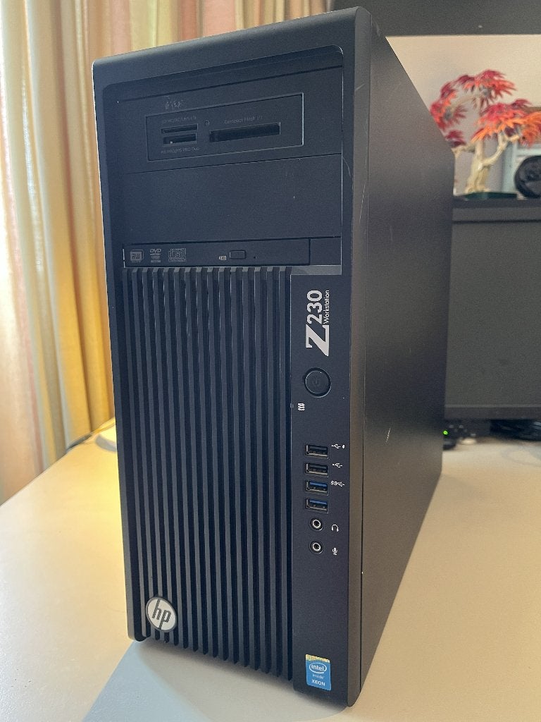 HP Z230 Workstation, 32 GB, Intel Xeon, Zo goed als nieuw, HDD