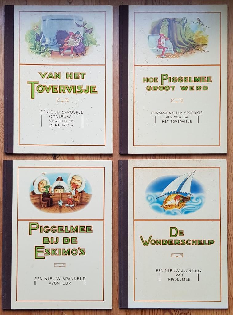 Piggelmee kinder boeken x 4 van Nelle., Gelezen, 5 of 6 jaar, Jongen of Meisje, Ophalen of Verzenden