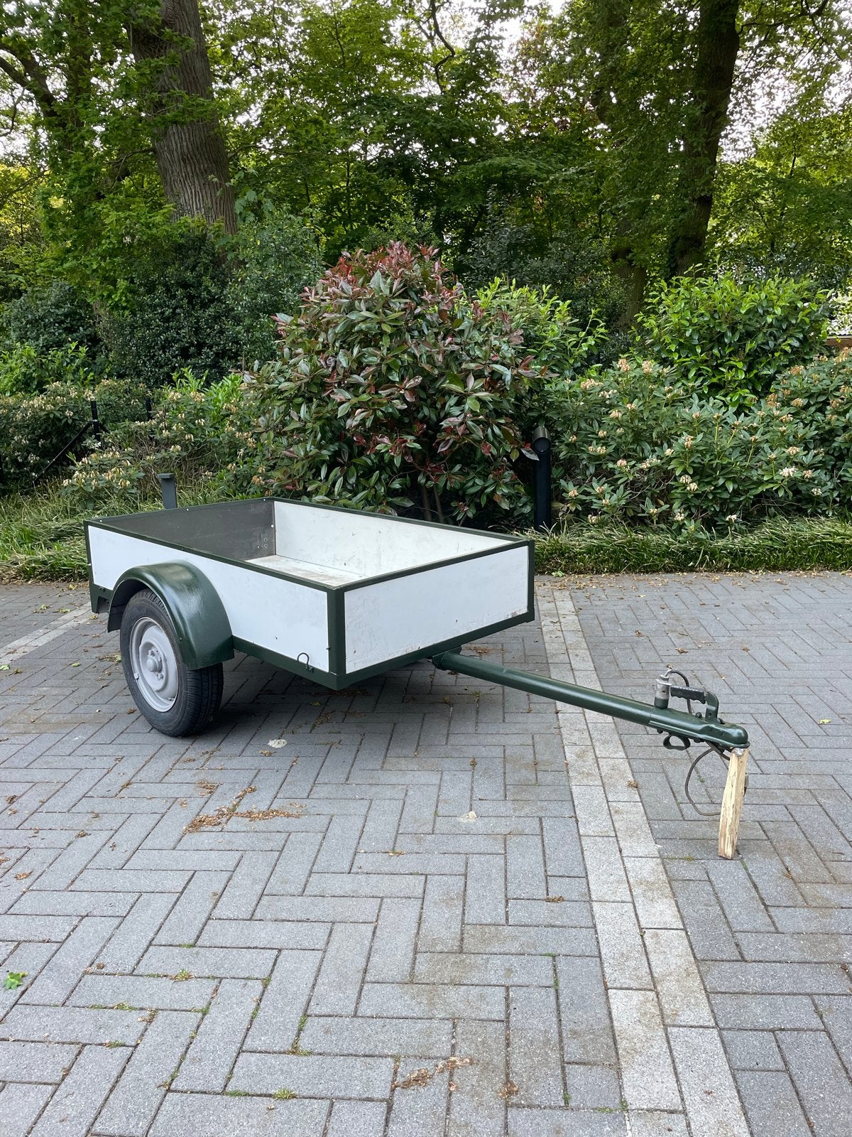 aanhangwagen 175x100x31 | nieuwe beplating, Ophalen, Gebruikt