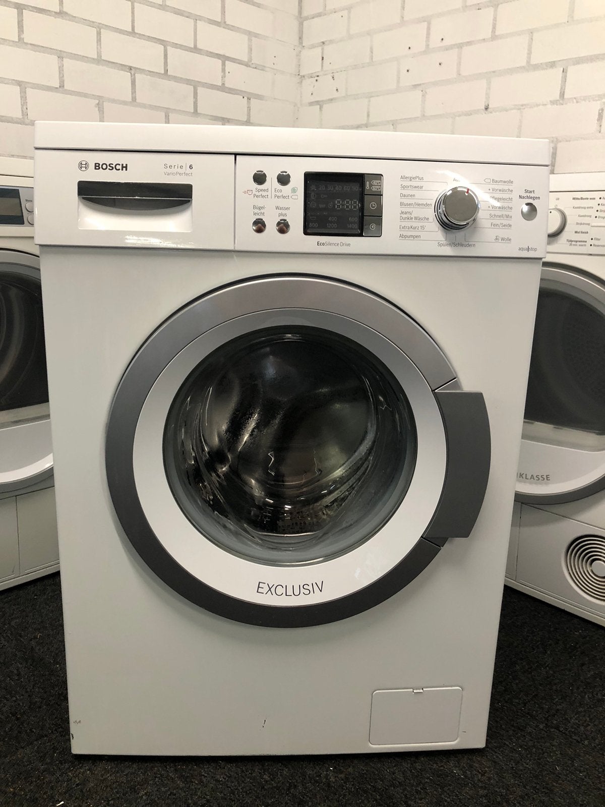 A+++ 8kg Wasmachine Bosch Serie6 MET GARANTIE OPHALEN, Ophalen, Minder dan 85 cm, 8 tot 10 kg, Kort programma