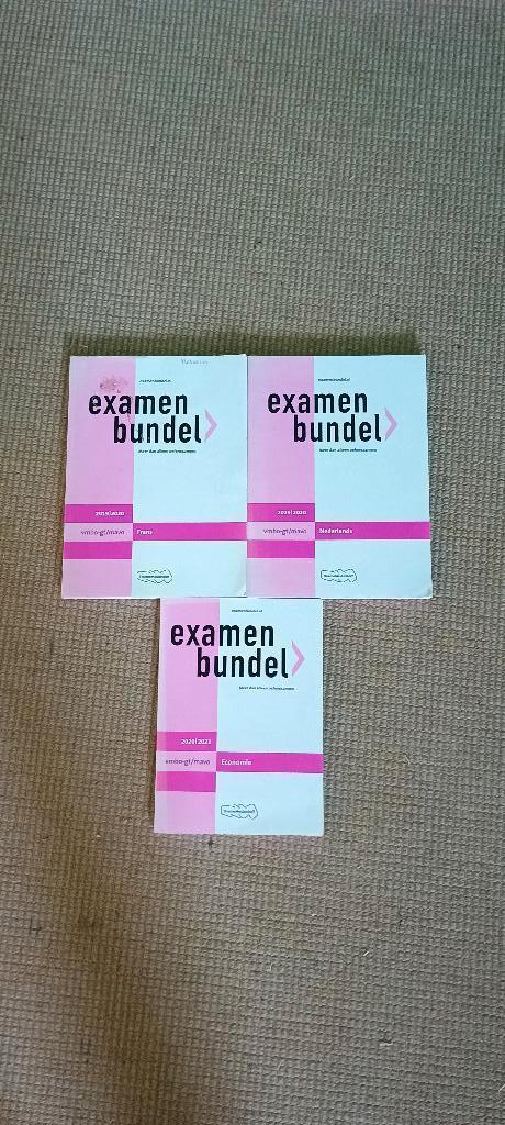 Examenbundels, Ophalen of Verzenden, Zo goed als nieuw, VMBO, Overige vakken