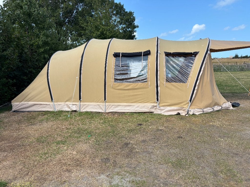 Karsten Lacerta tent met uitbreiding, Ophalen, Zo goed als nieuw, Tot en met 4