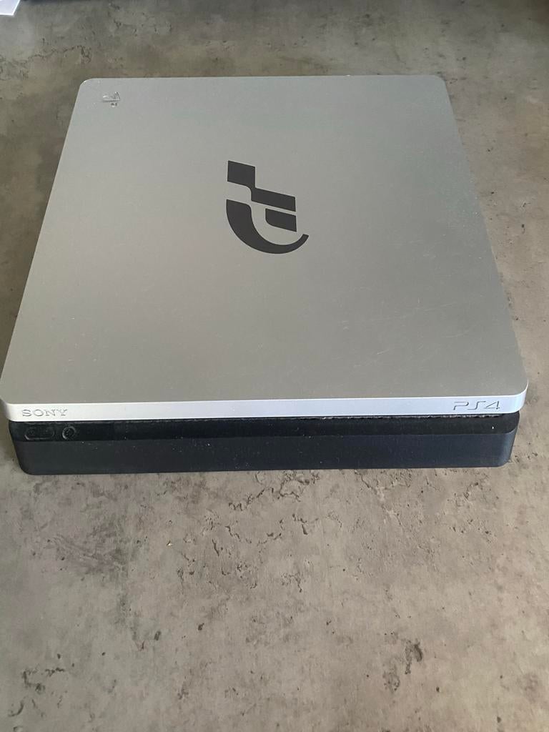 PS4 Slim Gran Turismo Edition met Detroit: Become Human, Met games, Ophalen of Verzenden, Zo goed als nieuw, Zonder controller