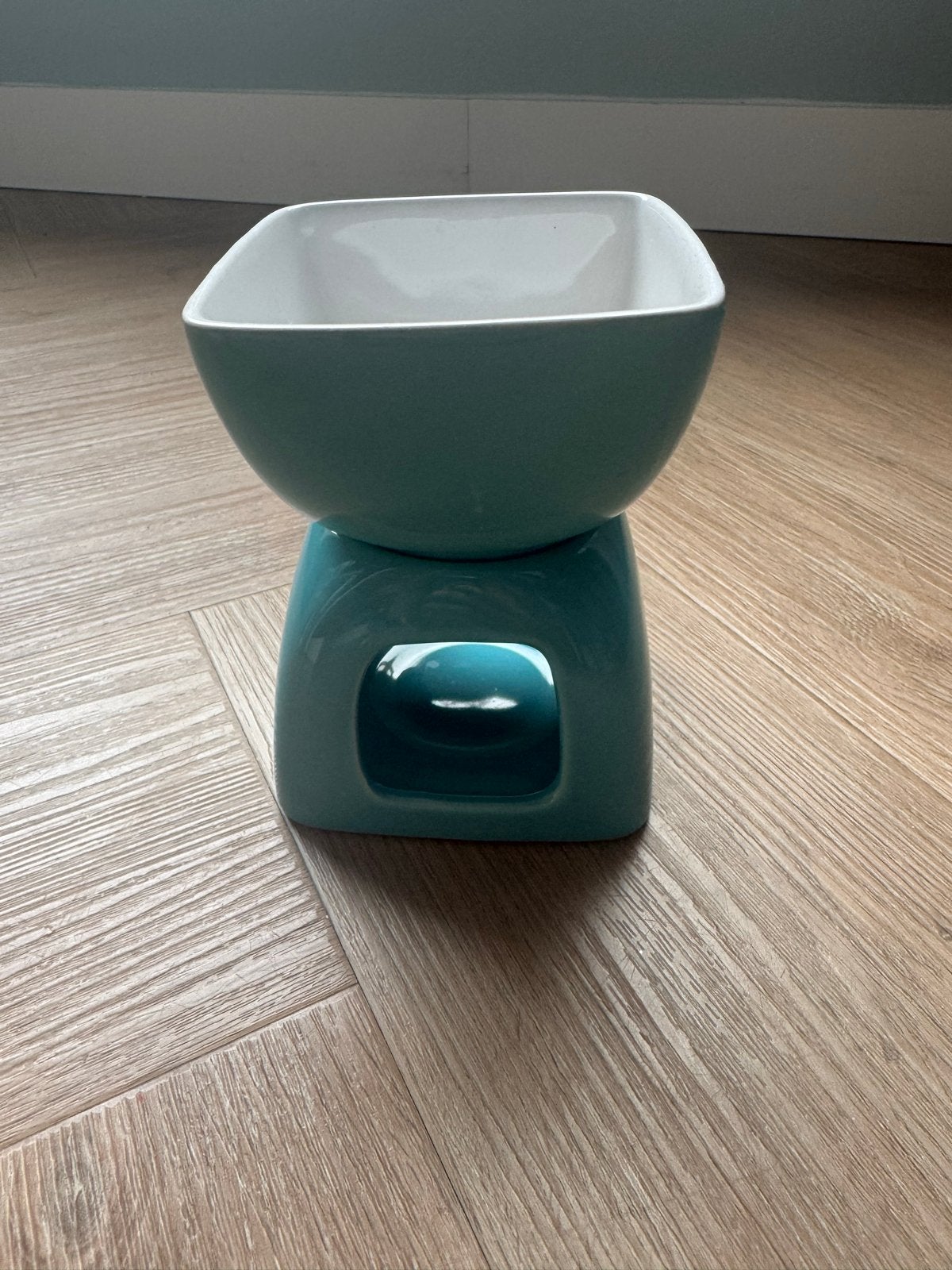 Chocolade Smeltpotje - 13 cm hoog, Ophalen, Steen/keramiek, Meerkleurig, Overige typen