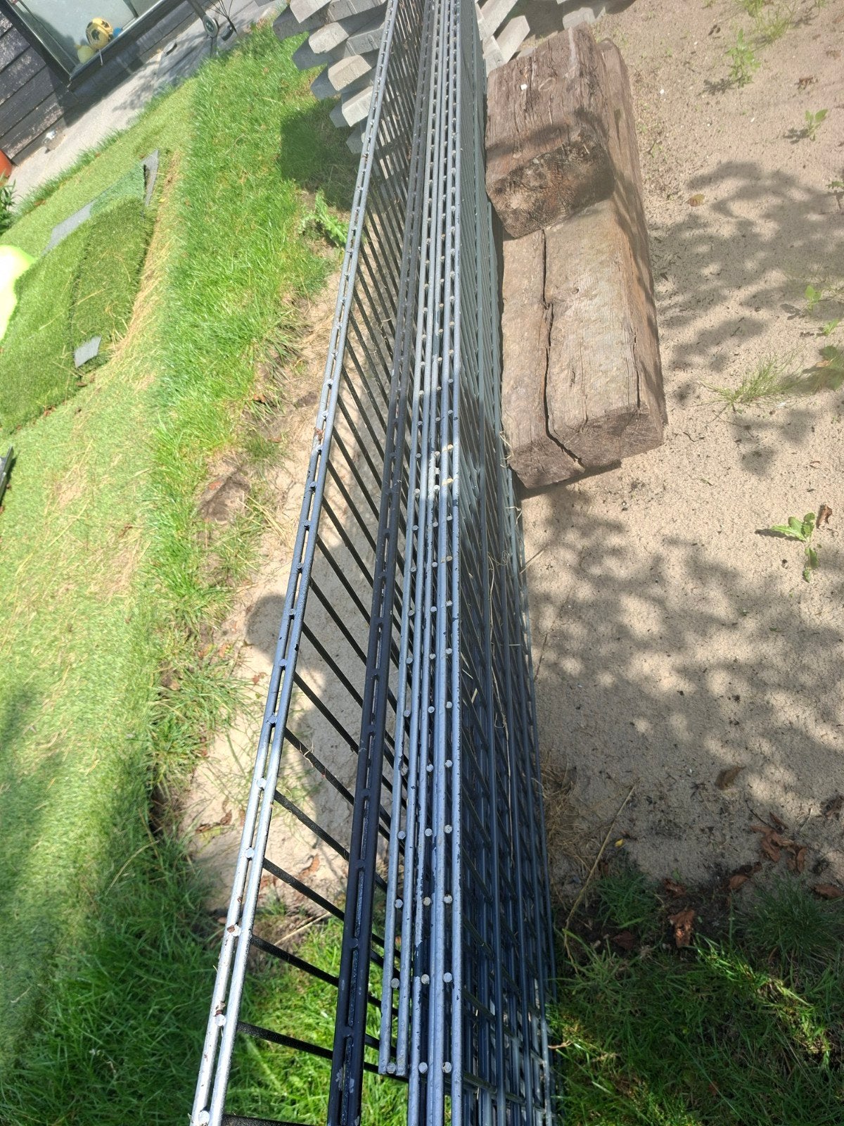 Gebruikt hekwerk - Dubbelstaafmat hekwerk, Ophalen, Gebruikt, IJzer, Dubbelstaafmat hekwerk