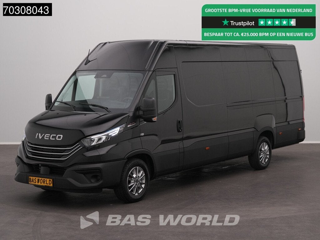 Iveco Daily 35S21 3.0L Automatic L3H2 210HP ACC LED Airco Ca, Auto's, Automaat, Stof, Euro 6, 4 cilinders