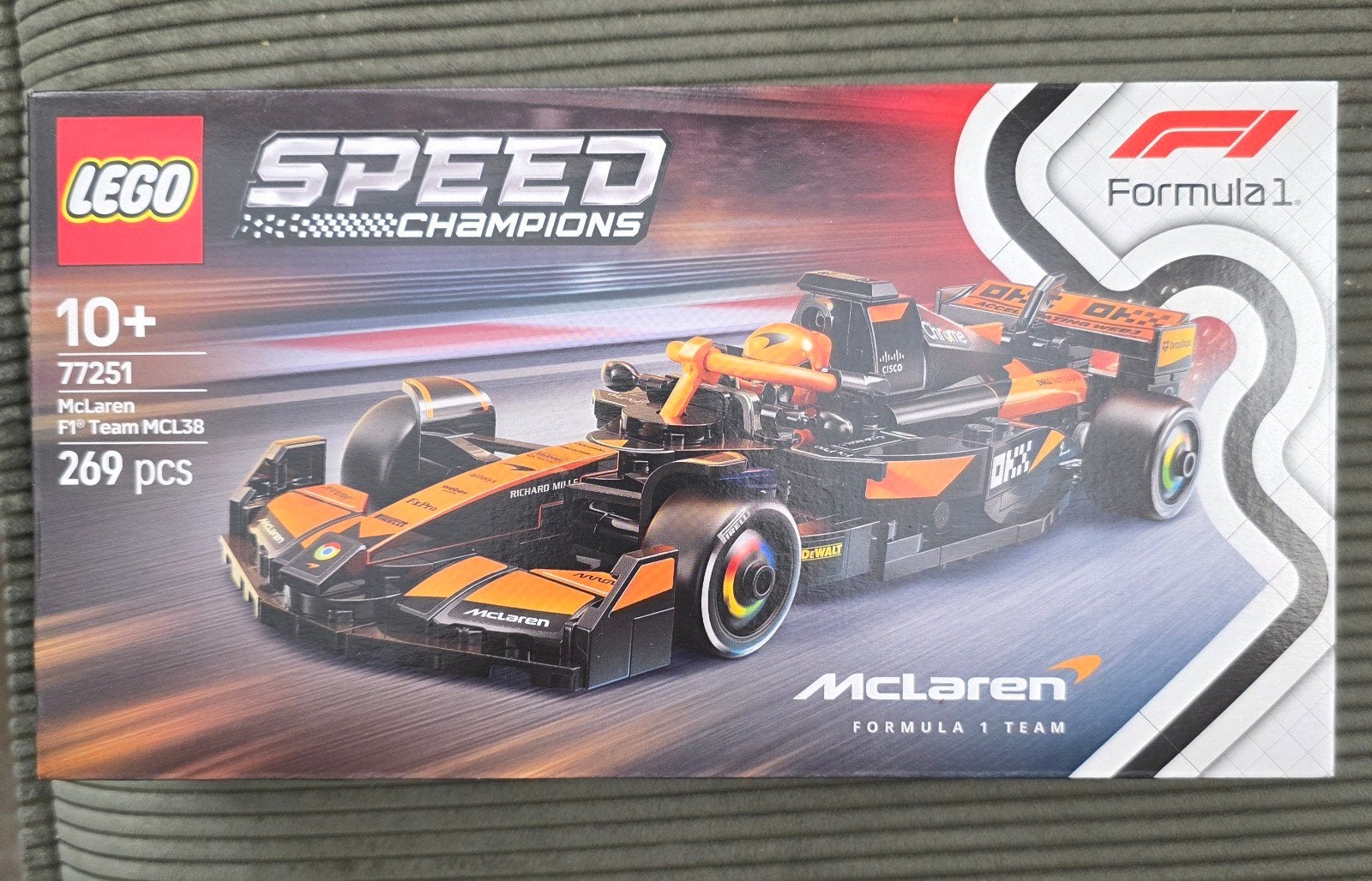 LEGO Speed Champions McLaren Formule 1 Team MCL38 (77251), Lego, Nieuw, Complete set, Ongeopend/sealed