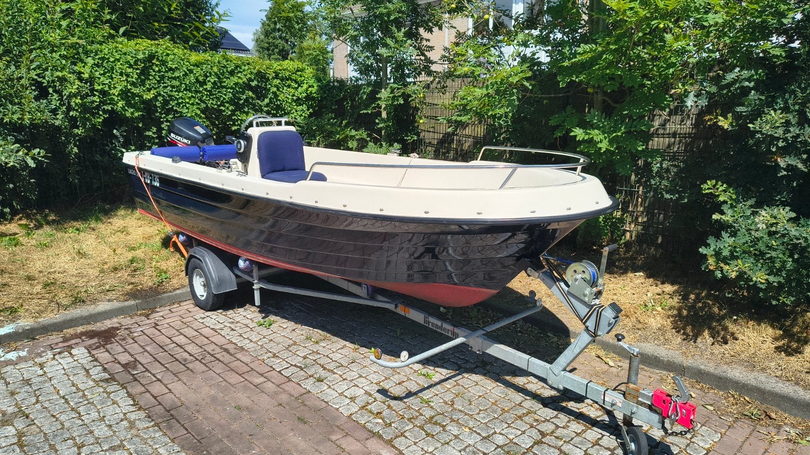 Complete Console Boot - Lagio 500 met Suzuki 25pk + Traile, Watersport en Boten, Overige merken, Gebruikt, Buitenboordmotor, 5 m