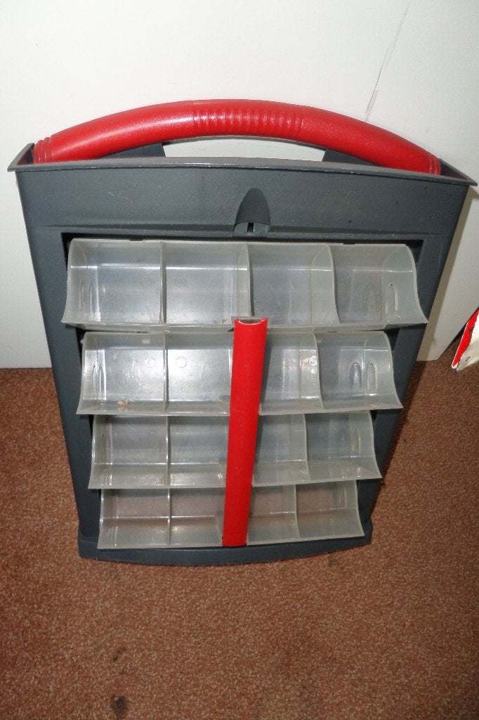 Sorteerrek / organizer - Keter - 16 opbergbakjes - Leeg, Ophalen, Nieuw