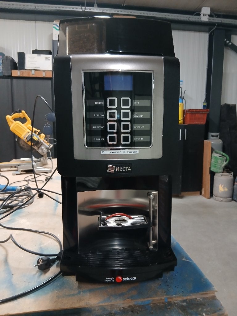 Te koop Selecta bonen koffiemachine, Ophalen, Gebruikt, Koffiemachine, Koffiebonen
