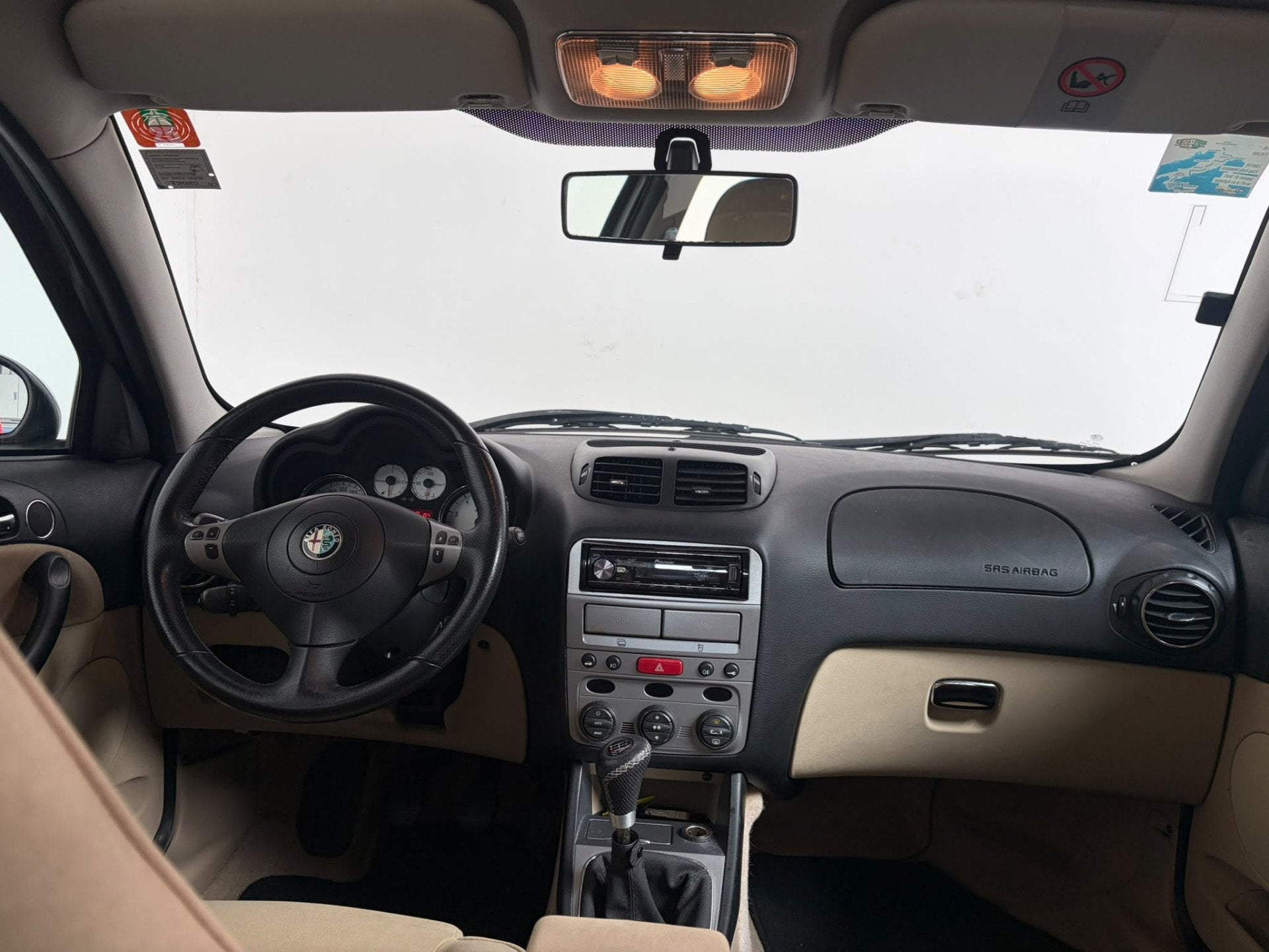 Alfa Romeo 147 1.6 T.Spark Distinctive (bj 2005), Auto's, Alfa Romeo, Voorwielaandrijving, Gebruikt, Automatische klimaatregeling