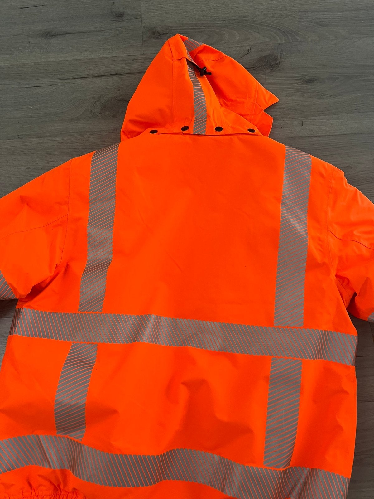 Veiligheid winterjas, Kleding | Heren, Jassen | Winter, Ophalen, Nieuw, Maat 52/54 (L), Oranje