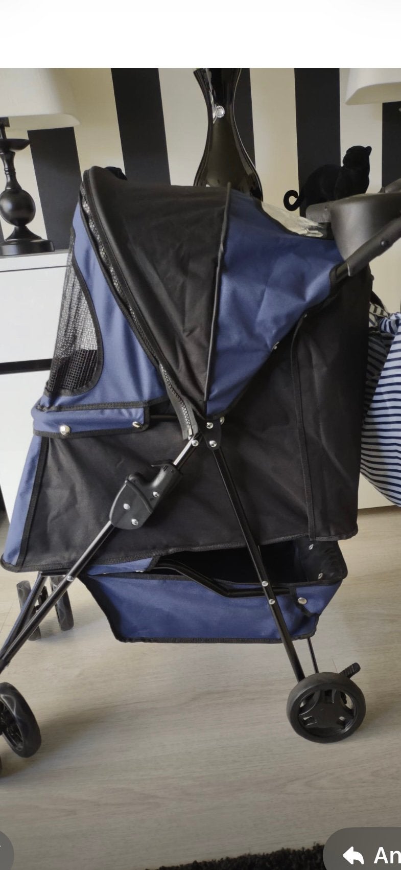 Honden buggy, Ophalen, Zo goed als nieuw